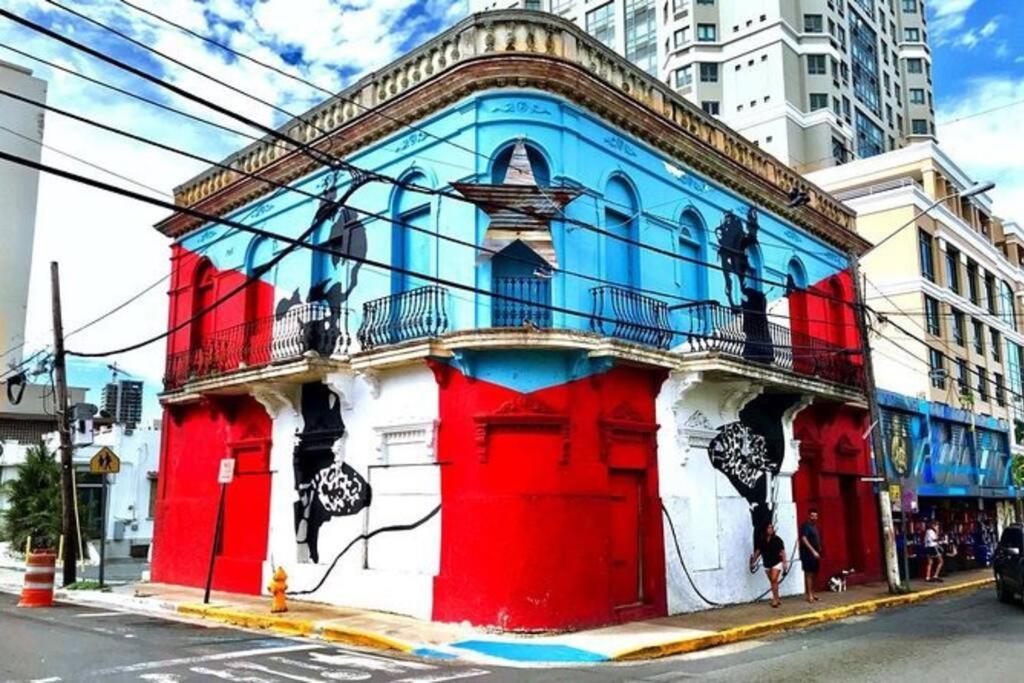 サンジョアンComfy & Bright Apt @ Calle Loiza - Walk To Beach / Calle Loiza Abajo -Nアパートメント エクステリア 写真